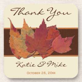 Porta-copo Conjunto de Portas copos de Folhas Secas de Marfim