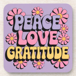 Porta-copo Conjunto de Portas copos de Gratidão do Amor de Pa