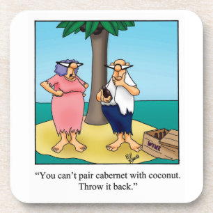 Porta-copo Conjunto de Portas copos de Humor de Vinho