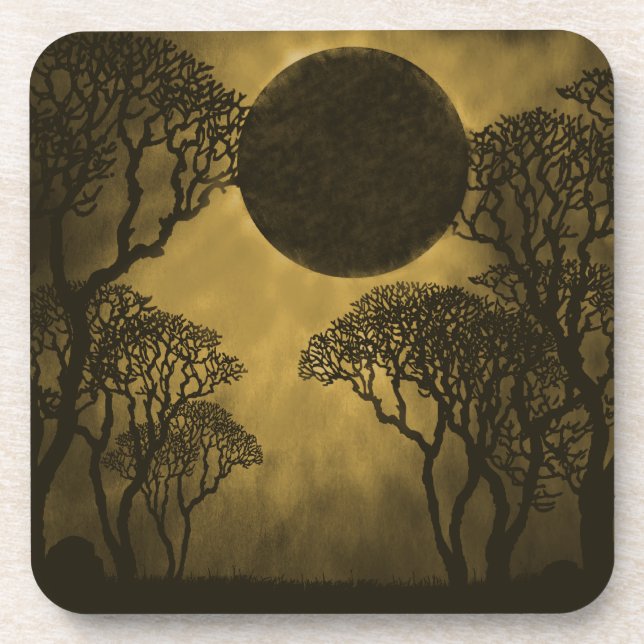 Porta-copo Conjunto de Portas copos Eclipse da Floresta Escur (Frente)