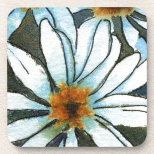 Porta-copo Conjunto de Portas copos Floral "Daisy #1"
