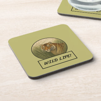 Porta-copo Conjunto de Portas copos Khaki Escuro Bengal Tiger