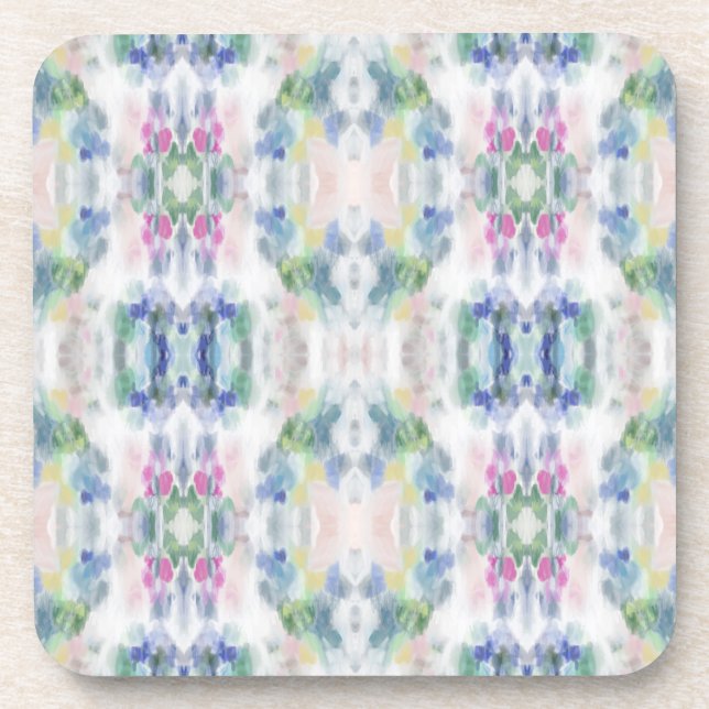 Porta-copo Conjunto de Portas copos Plásticas abstrato (Frente)