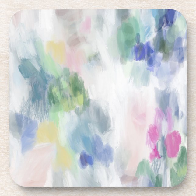 Porta-copo Conjunto de Portas copos Plásticas abstrato (Frente)