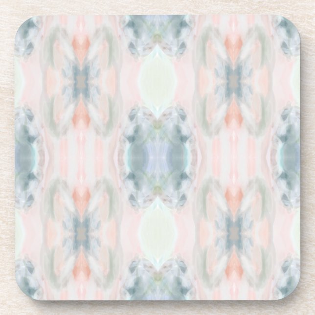 Porta-copo Conjunto de Portas copos Plásticas abstrato (Frente)