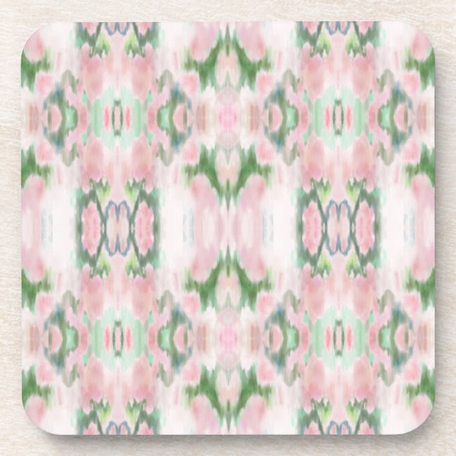 Porta-copo Conjunto de Portas copos Plásticas abstrato (Frente)