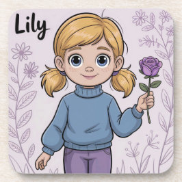 Porta-copo Conjunto de Portas copos Plásticas de Rosa de Lava