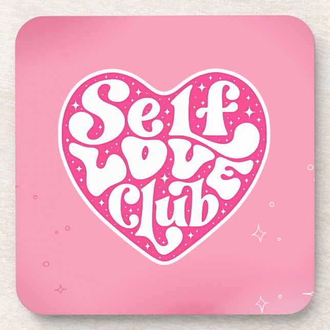 Porta-copo Conjunto de Posavasos de Bebida do Clube do Amor P (Frente)