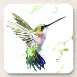 Porta-copo Conjunto de Seis Portas copos - Pássaro Humming