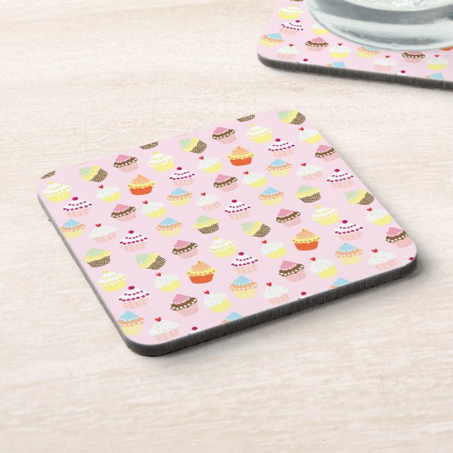 Porta-copo Conjuntos de Apoio com Tema de Cupcake (Left Side)