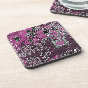 Porta-copo Conselho de Circuito Púrpura PCB Circuito Conjunto