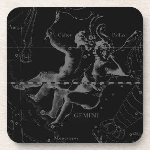 Porta-copo Constelação Gemini Zodiac Hevelius 1690