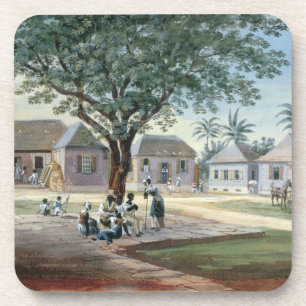 Porta-copo Construções do missionário, St Johns, Antígua