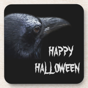 Porta-copo Copo de plástico duro para Halloween do Corvo Pret