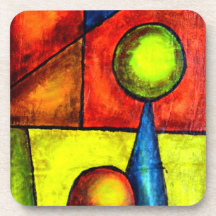 Porta-copo Copo de Plástico, Equilíbrio, Abstrato Acrílico