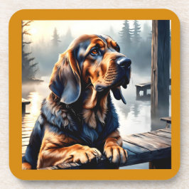 Porta-copo Copo debaixo para cão Bloodhound