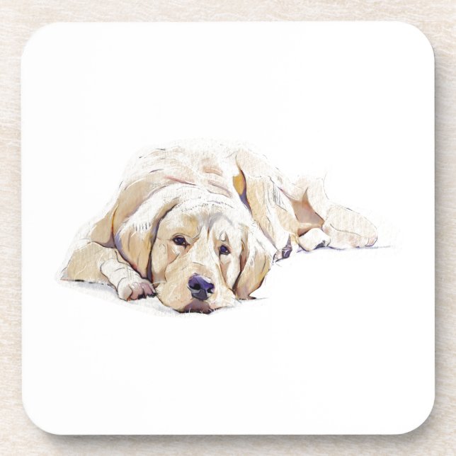 Porta-copo Copo para Golden Retriever - Presente para Mãe de  (Frente)