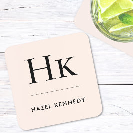 Porta-copo Cor-de-rosa Mínimo Elegante Simples e Elegante