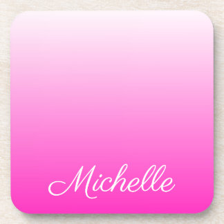 Porta-copo Cor-de-rosa quente mbre gradiente de dois tons per