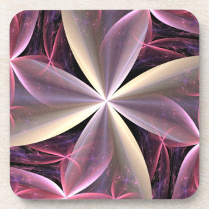 Porta-copo Cor-de-rosa tridimensional