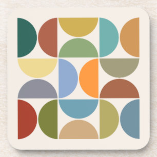 Porta-copo Cor do semicírculo MCM na Praça de Creme