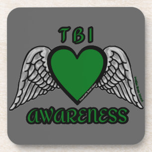 Porta-copo Coração/Asas...TBI