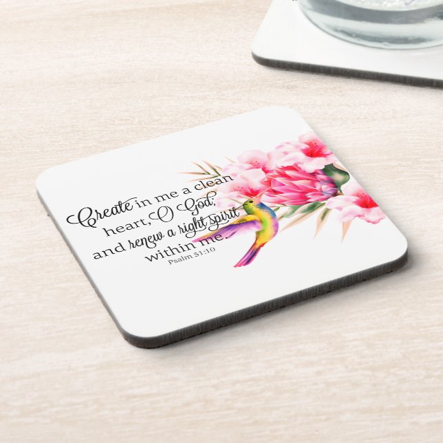 Porta-copo Coração puro  (Left Side)