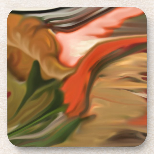 Porta-copo Cornucopia Abstrato Art (Frente)