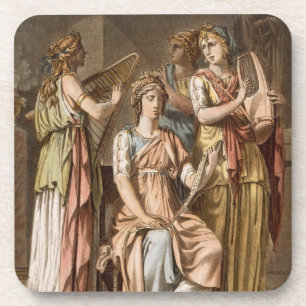 Porta-copo Coro das mulheres israelitas, trajes para "Esther"