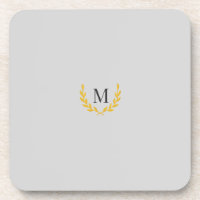 Coroa Monograma de Noiva Elegante Equestre Dourada