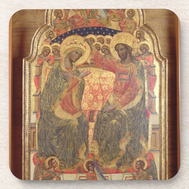 Porta-copo Coroação do Virgin, 1372 (Frente)