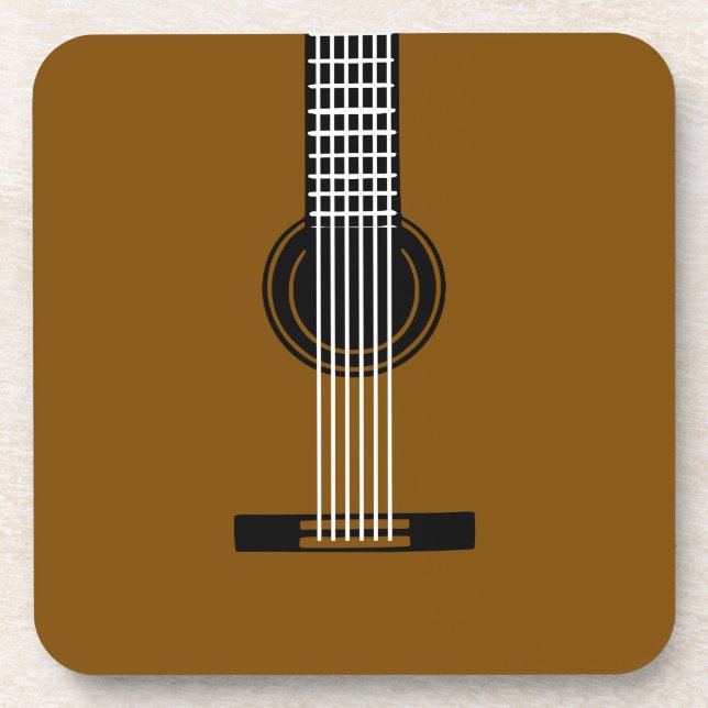 Porta-copo Corpo de Violão (Frente)