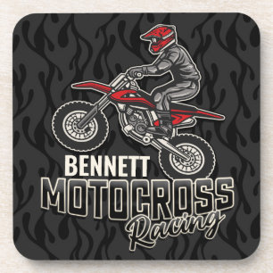 Porta-copo Corrida de Motocross de bicicleta Dirt NAME Person