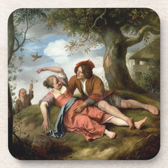 Porta-copo Corte rústico (Frente)