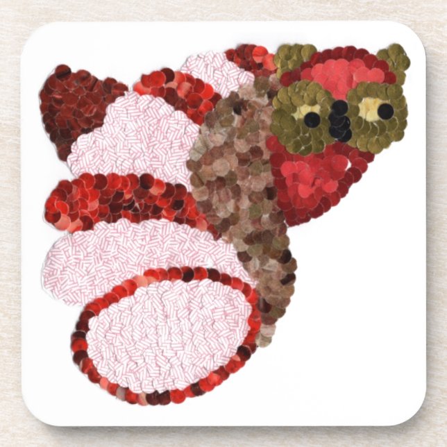 Porta-copo Coruja (Frente)