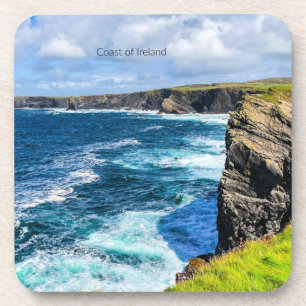 Porta-copo Costa da Irlanda, fotografia,