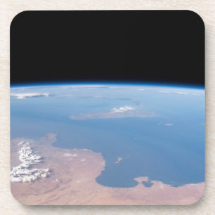 Porta-copo Costa Da Tunísia E Líbia E Ilha Da Sicília