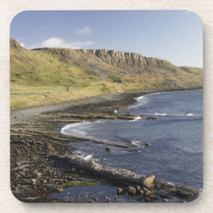 Porta-copo Costa em Duntulm, Ilha de Skye, Escócia, Reino Uni