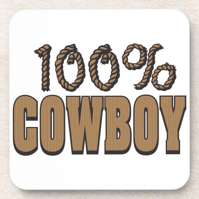 Porta-copo Cowboy 100% (Frente)