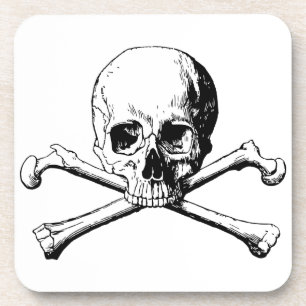 Porta-copo Crânio de Crossbones