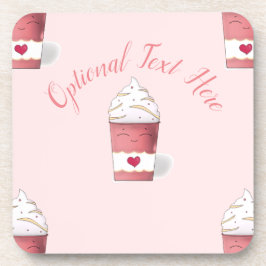 Porta-copo Creme Latte & Whipped (Rosa)