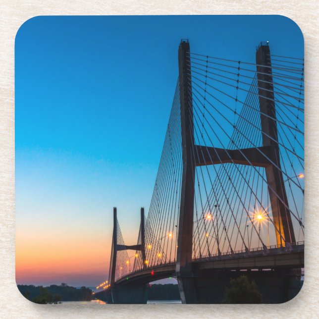 Porta-copo Crepúsculo Na Ponte Bill Emerson (Frente)