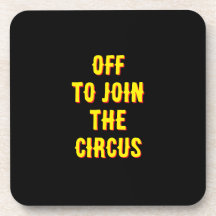 Crianças engraçadas "indo para o Circo" Citação