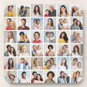 Porta-copo Crie Sua Própria Colagem De Fotos 36