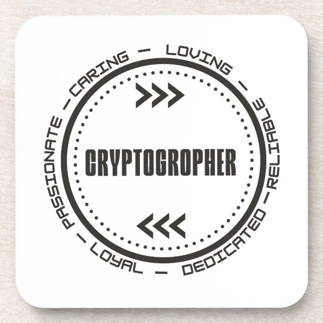 Porta-copo Criptografador Incrível (Frente)