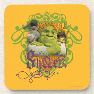 Porta-copo Crista do grupo de Shrek