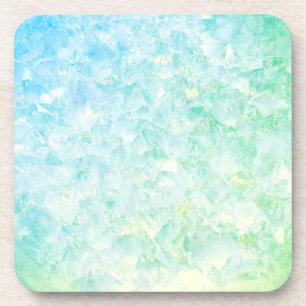 Porta-copo Cristal Verde e Azul
