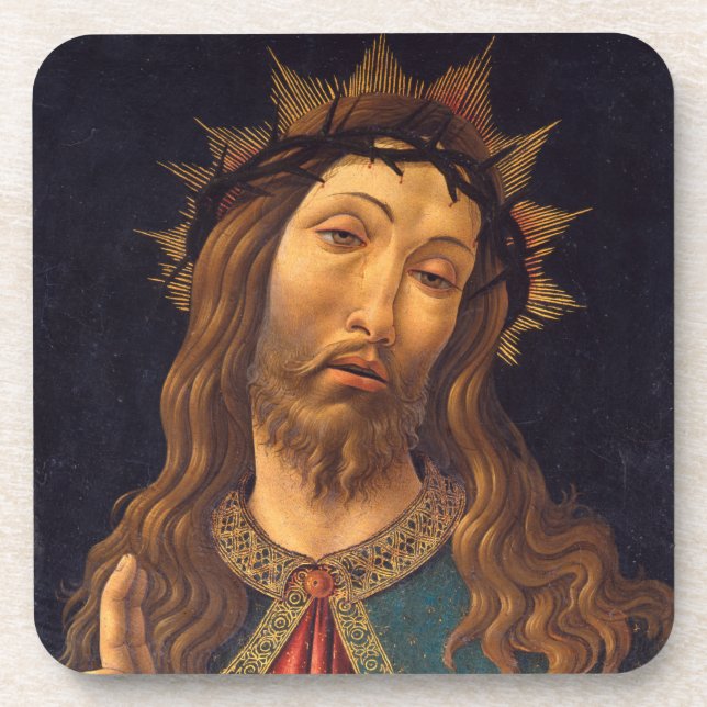 Porta-copo Cristo Coroado com Espinhos por Sandro Botticelli (Frente)