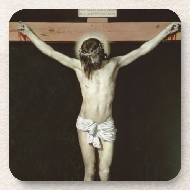 Porta-copo Cristo na cruz, c.1630 (Frente)