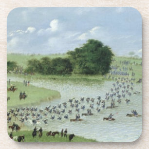 Porta-copo Cruzamento do Rio San Joaquin, Paraguai, 1865